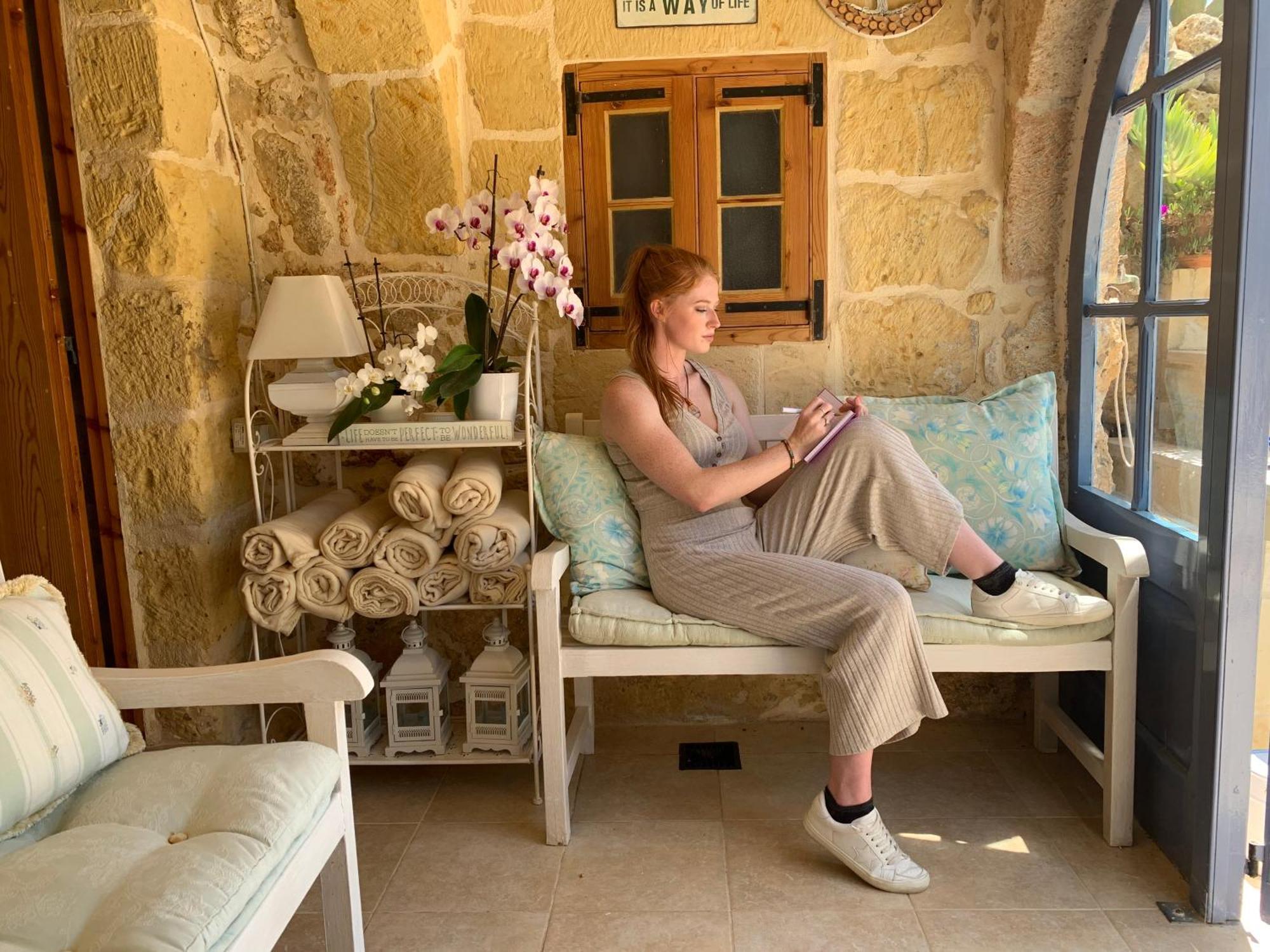 Apartament L'Gharix Temple Retreat Xagħra Zewnętrze zdjęcie